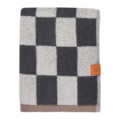 Serviette Retro, Dark grey, 50x90 cm