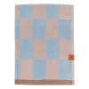 Serviette Retro, Light blue, 70x133 cm