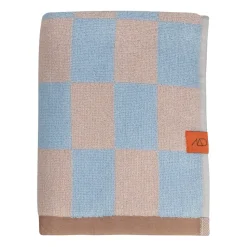 Serviette Retro, Light blue, 50x90 cm
