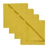 Serviette Robert Lot de 4, Moutarde