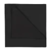 Serviette Robert Lot de 4, Noir