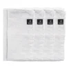 Serviette Sunshine lot de 4, blanc