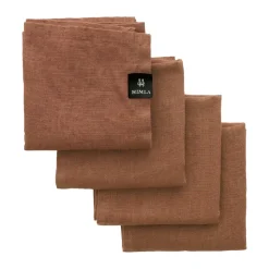 Serviette Sunshine lot de 4, Grounded, 45x45 cm