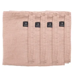 Serviette Sunshine lot de 4, Nude (rose)