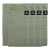 Serviette Sunshine lot de 4, Sage