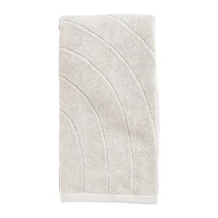 Serviette Time 50x100 cm, Gris clair