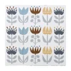 Serviette Tulip 33x33 cm lot de 20, Grey