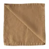 Serviette Washed linen, Noisette
