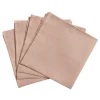 Serviettes de table Clean 45 x 45 cm lot de 4, rose poussiéreux