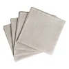 Serviettes de table Clean 45 x 45 cm lot de 4, Greige