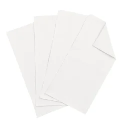 Serviettes de table Clean 45 x 45 cm lot de 4, blanc