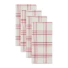 Serviettes en coton Chef, lot de 4, Rouge