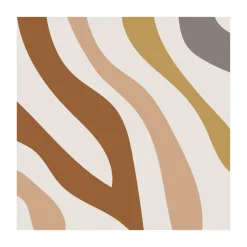Serviettes Gotland 33x33 cm Lot de 20, Earth