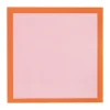 Serviettes Play 33x33 cm lot de 20, Rose-orange