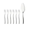 Set à gâteaux Julie 7 pièces, Acier inoxydable