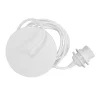 Set câble et suspension Rosette métal, blanc