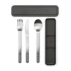 Set de 3 couverts Make & Take, Gris foncé