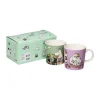 Set de 2 mugs Moomin Förälskade & Omtanke, 30 cl