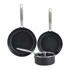 Set de casseroles et poêles Combekk Element, 4 pièces, Black