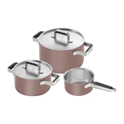 Set de casseroles Zwilling Pure 5 pièces, Rose