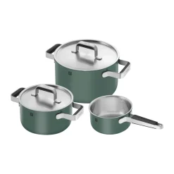Set de casseroles Zwilling Pure 5 pièces, Vert