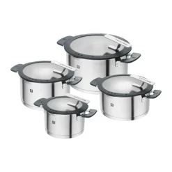 Set de casseroles/grandes casseroles Zwilling Simplify 8 pièces, Acier inoxydable