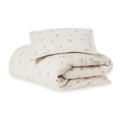 Set de lit bébé Viola Muslin, 70x80 cm/28x35 cm