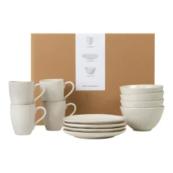 Set de petit-déjeuner Nordic Vanilla, 12 pièces