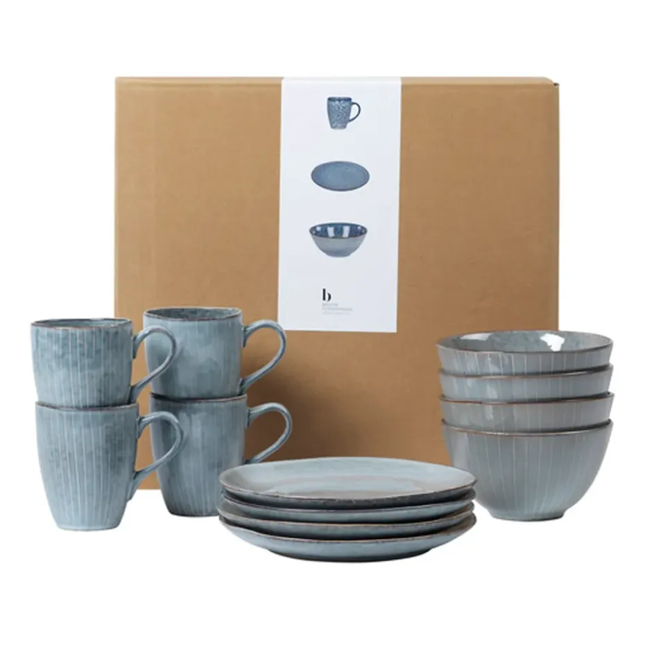 Set de petit-déjeuner Nordic Sea, 12 pièces