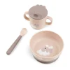 Set de repas premier âge Happy Clouds 3 pièces, Poudre