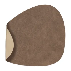 Set de Table Cloud-Nupo réversible curve L 1 pièce, Brown-sand