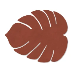 Set de table Monstera Leaf Nupo S, Sienna