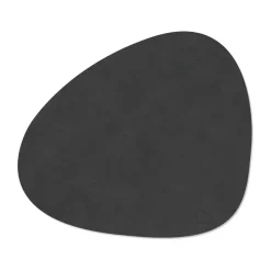 Set de table Nupo curve L, noir