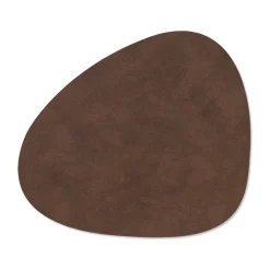 Set de table Nupo curve M, Marron foncé