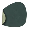 Set de table Nupo curve réversible L 1 pièce, Dark green-olive green