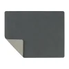 Set de table Nupo réversible square L 1 pièce, Gris Anthracite -gris clair