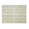 Set de table Strawberry Thief 30x40 cm, lot de 4, Green
