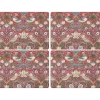 Set de table Strawberry Thief 30x40 cm, lot de 4, Rouge