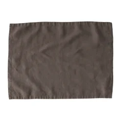 Set de table Tell Me More lin 35x50 cm, Taupe