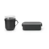 Set lunch 2 pièces Make & Take, Gris foncé