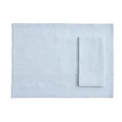 Sets de table/serviettes Tavolo, Lot de 4, Soft blue