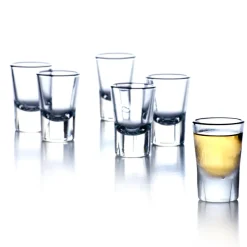 Shooter Grand Cru lot de 6, transparent lot de 6