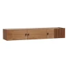 Sideboard Array fixée au mur, 150 cm, Noyer