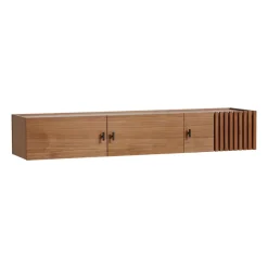 Sideboard Array fixée au mur, 150 cm, Noyer