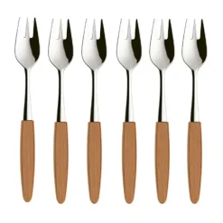 Skaugum fourchettes à dessert, Ecco Teak