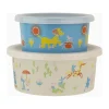 Snackbox Mumin 80 2 pièces, Beige-bleu