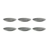 Soucoupe à café Terra Ø 16,1 cm, lot de 6, Pearl Grey