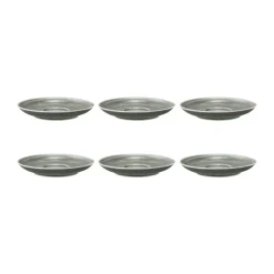 Soucoupe à café Terra Ø 12 cm, lot de 6, Pearl Grey