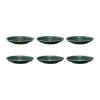 Soucoupe à café Terra Ø 12 cm, lot de 6, Moss Green