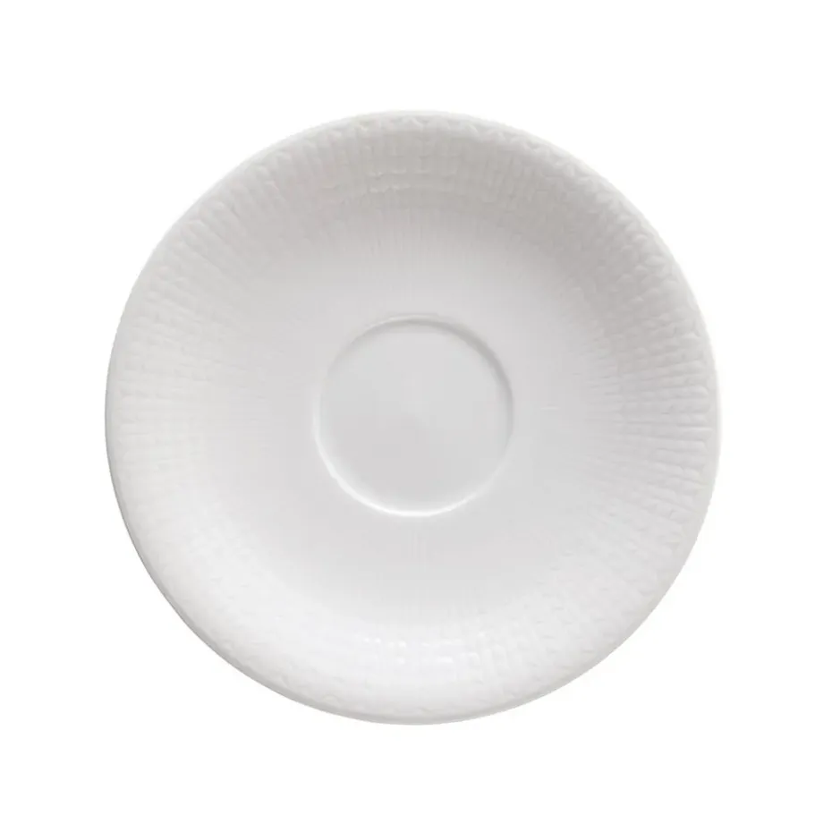 Soucoupe Ø18 cm Swedish Grace, blanc